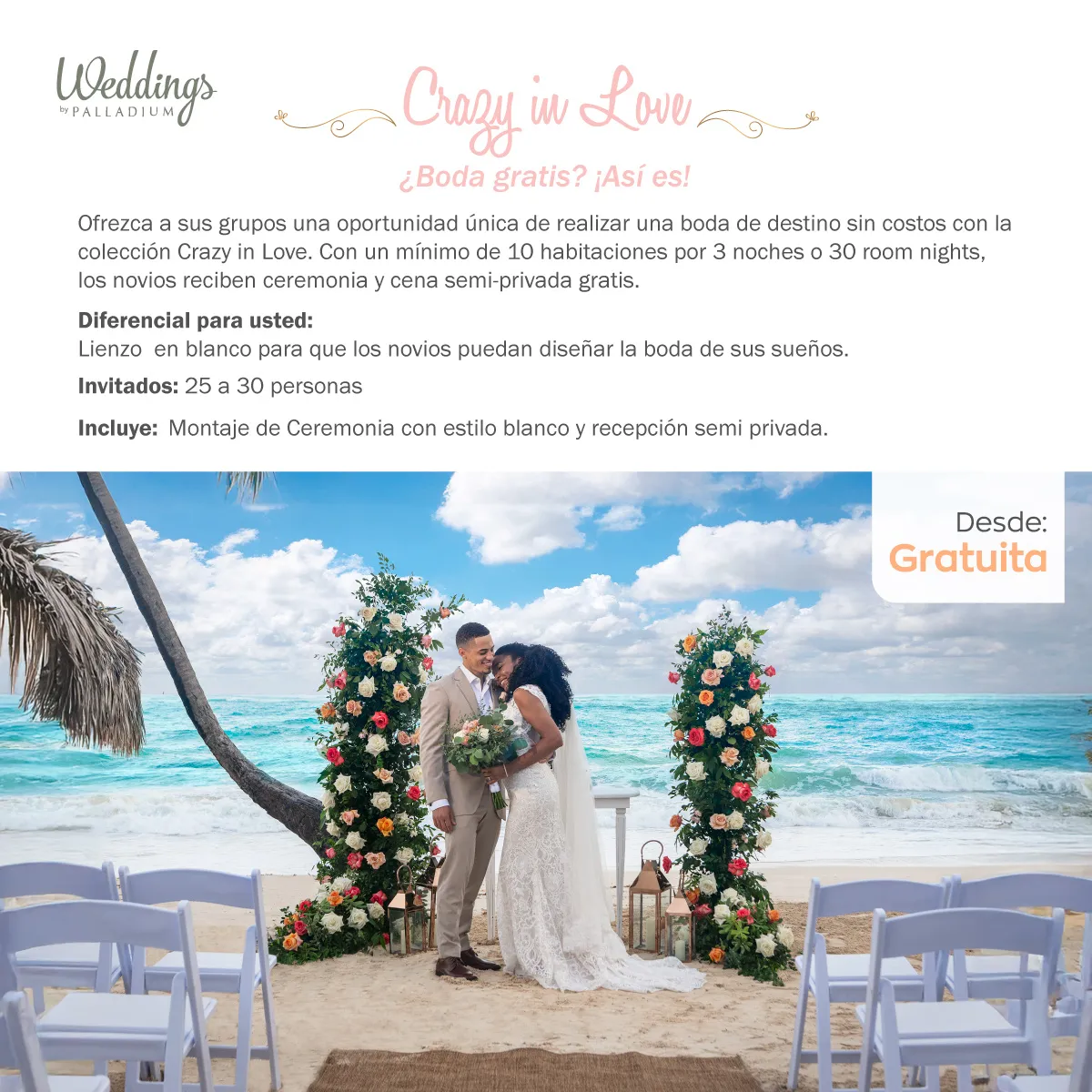 Paquete Crazy Wedding